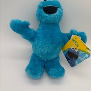 Sesame Street Cookie Monster Small 9 inch Plush Stuffed Animal Just Play New